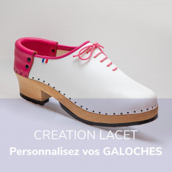 Galoches à lacet - Création