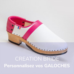 Galoches avec bride - Création